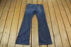 Vintage 2000s Levis Red Tab 534 Low Flare Denim Jeans Size 30 x 32