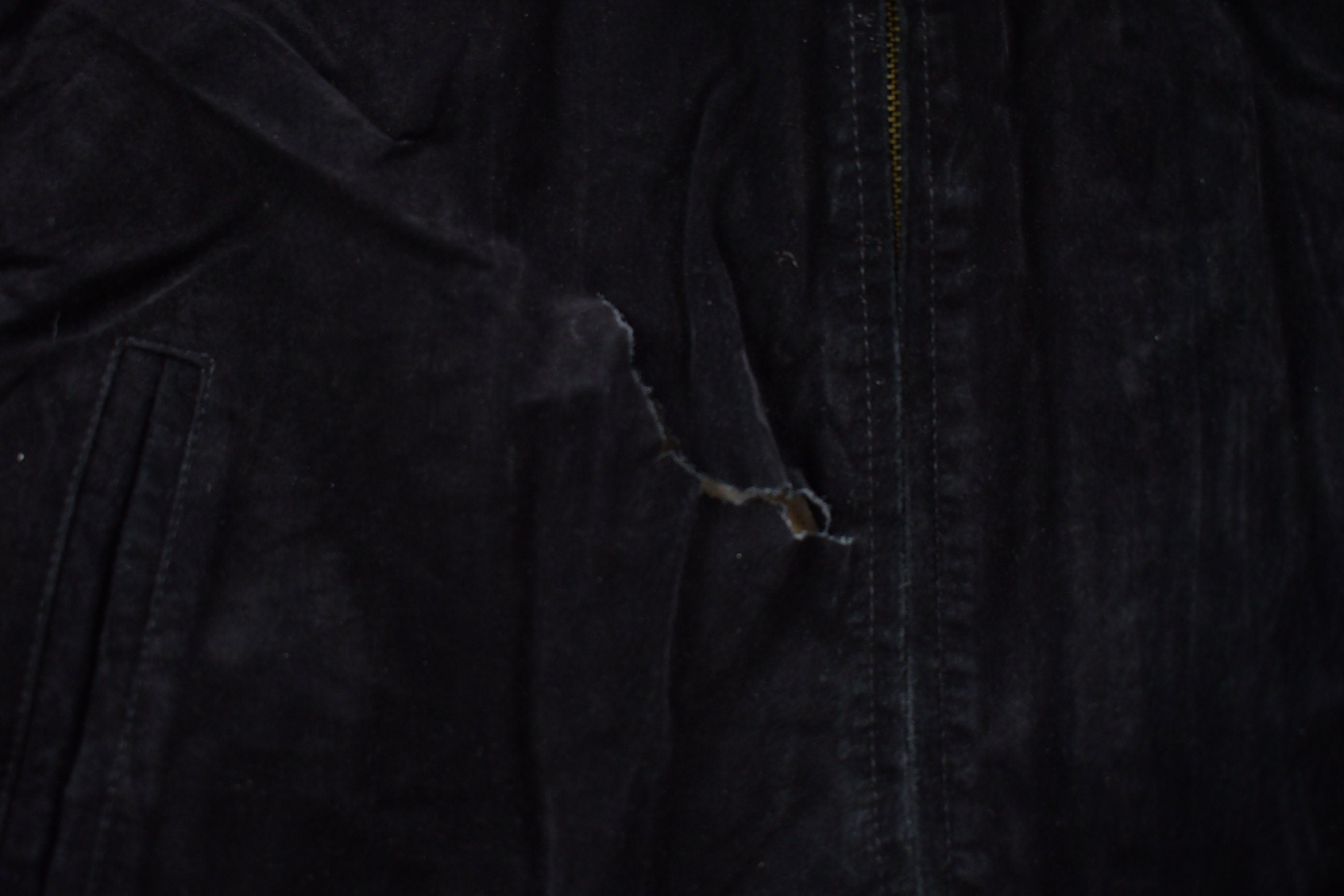 Vintage 1990s Suede Leather Embroidered Deer Bomber Jacket
