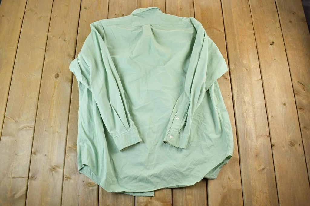 Vintage 1990s Ralph Lauren Button Up Polo Blake Shirt