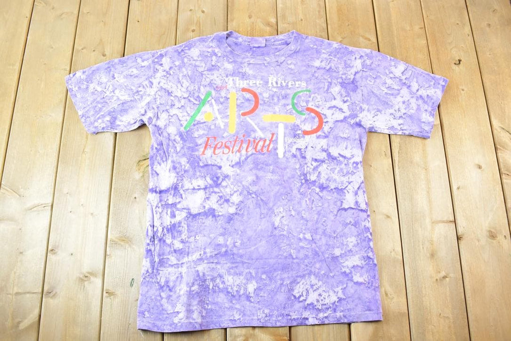 Vintage 1995 Three Rivers Arts Festival Souvenir T-Shirt Men's L