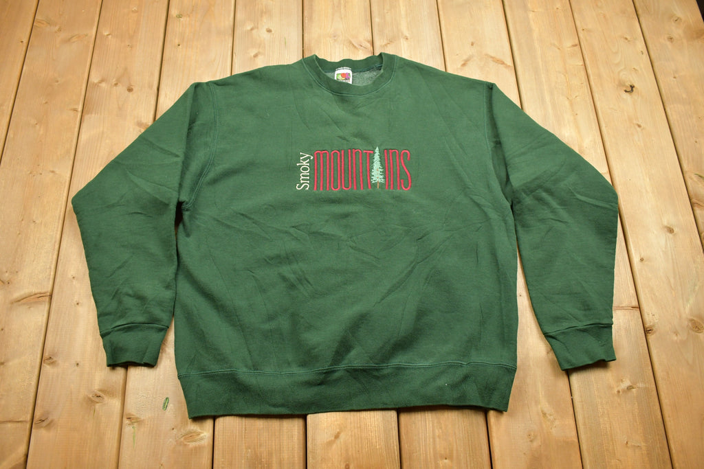 Vintage 1990s Smokey Mountains Crewneck Sweatshirt