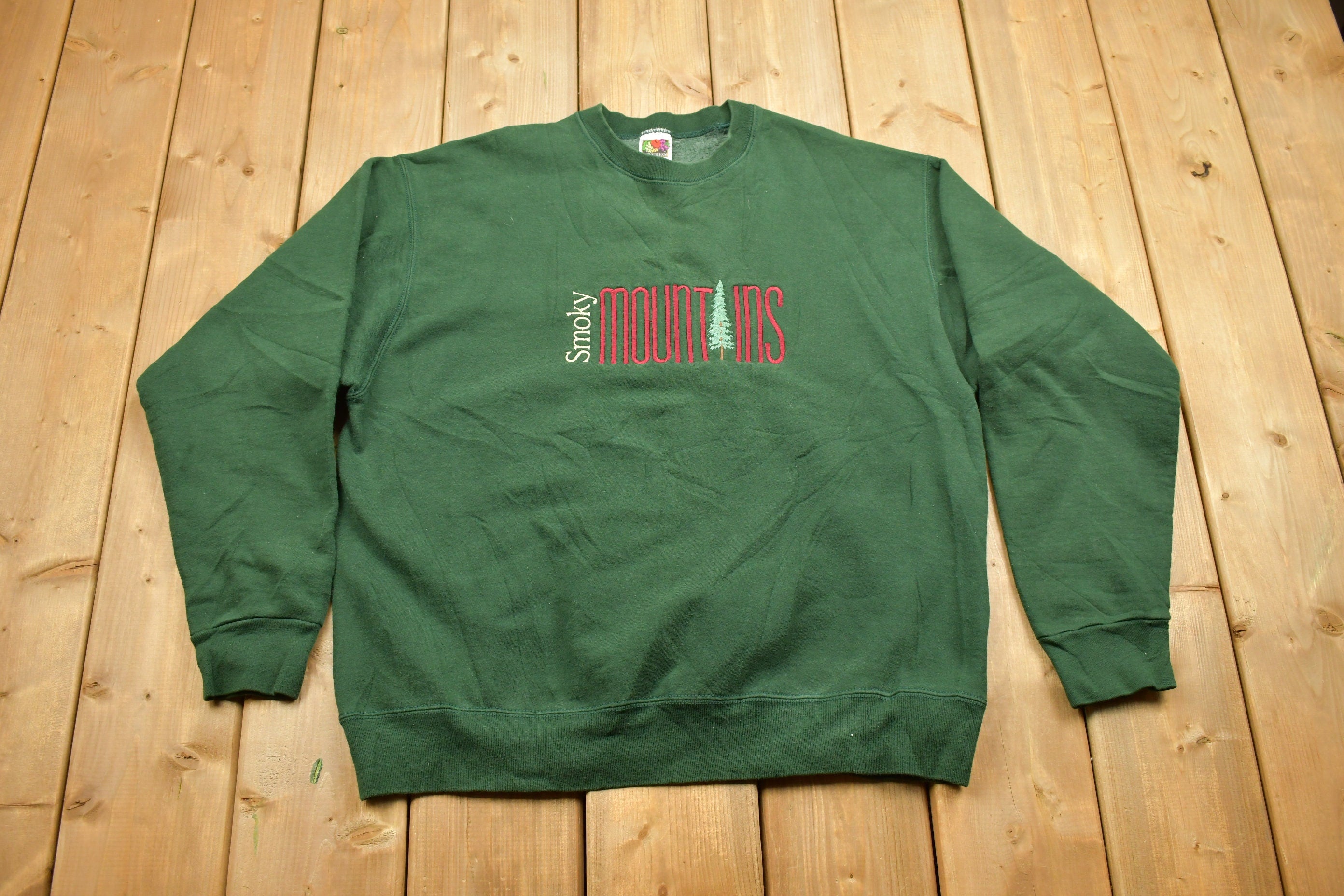 Vintage 1990s Smokey Mountains Crewneck Sweatshirt