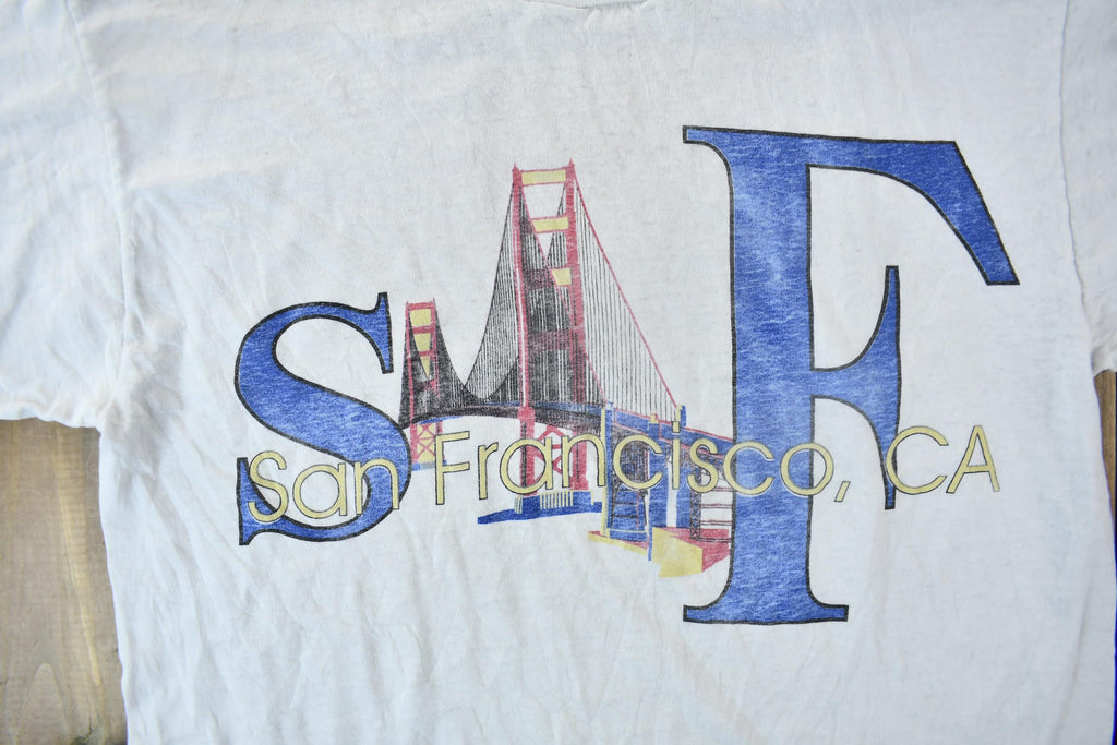 Vintage 1980s San Francisco Souvenir Travel T-Shirt