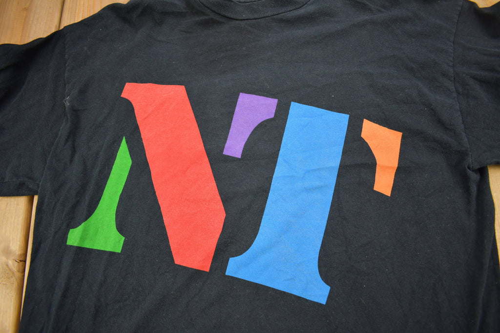 Vintage 1990s NT Graphic Long Sleeve T Shirt