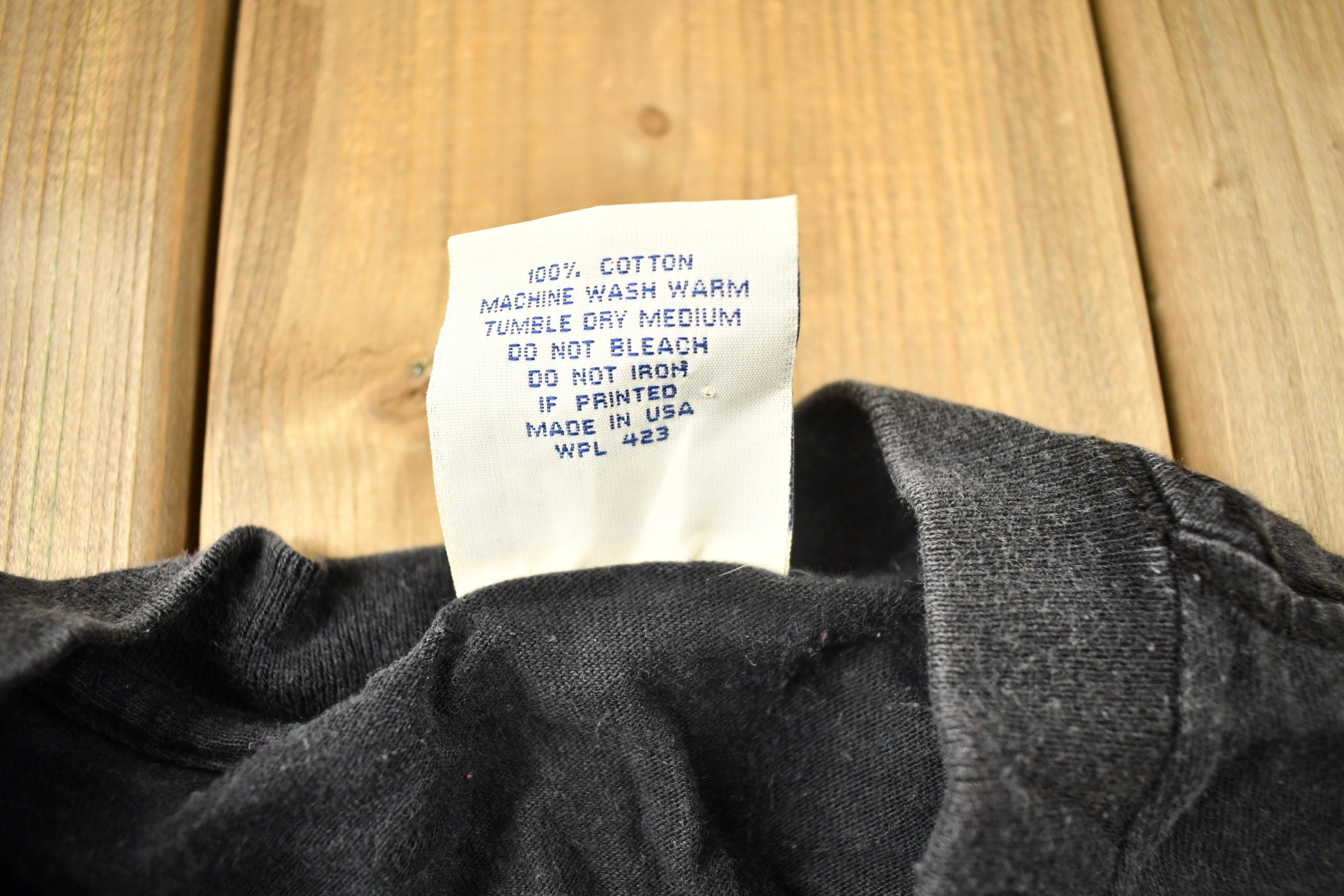 Vintage 1990 Levi's "Button Your Fly" Graphic T-Shirt