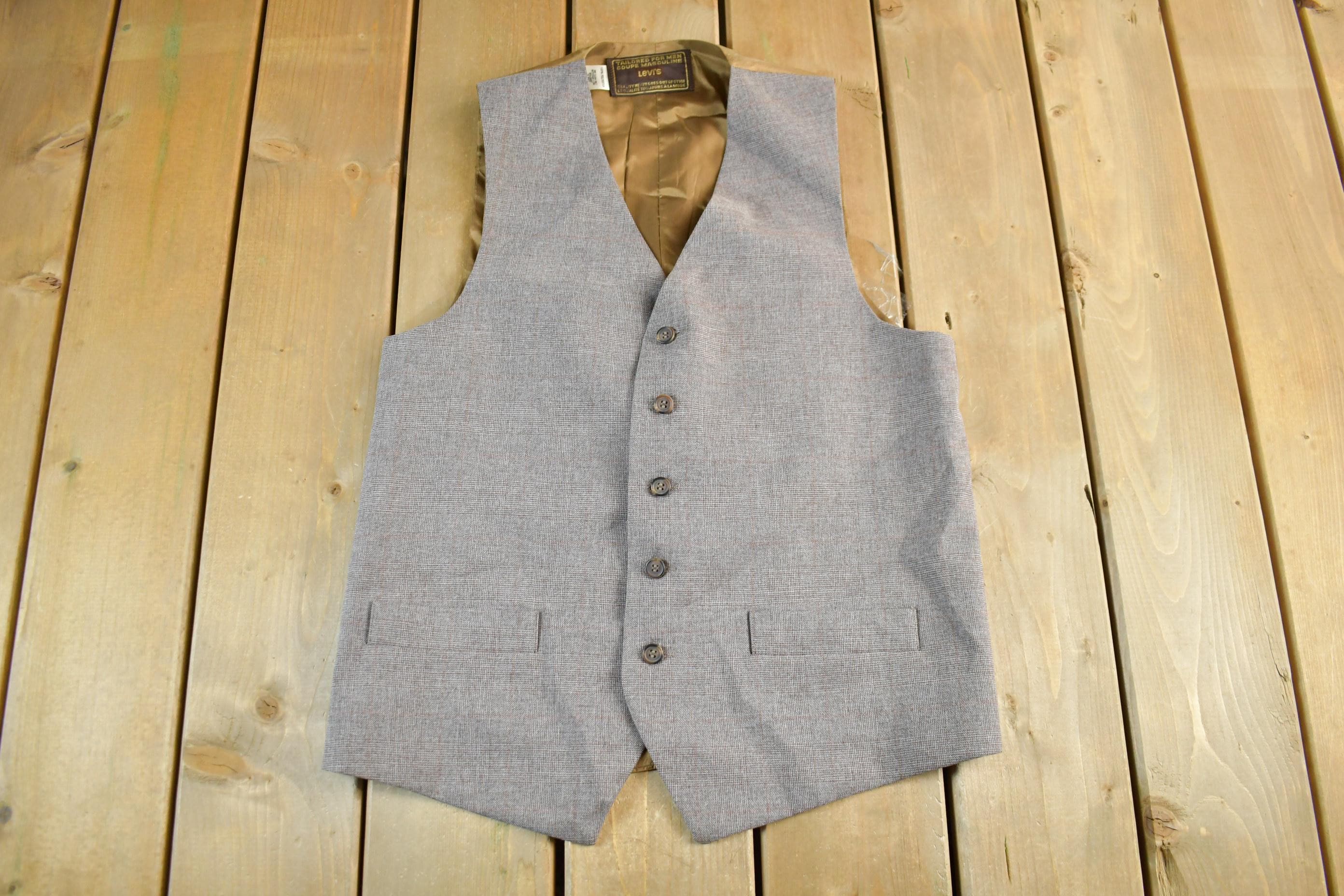 Vintage 1970s Levis Action Suit 3 Piece Suit Men's 42R