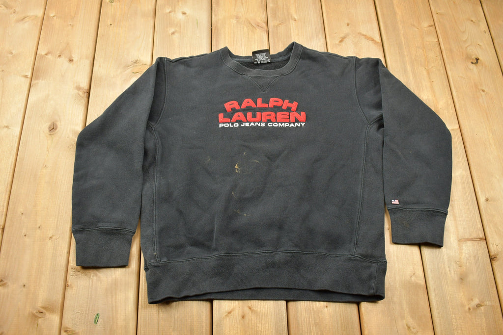 Vintage 1990s Ralph Lauren Polo Jeans Crewneck Sweatshirt