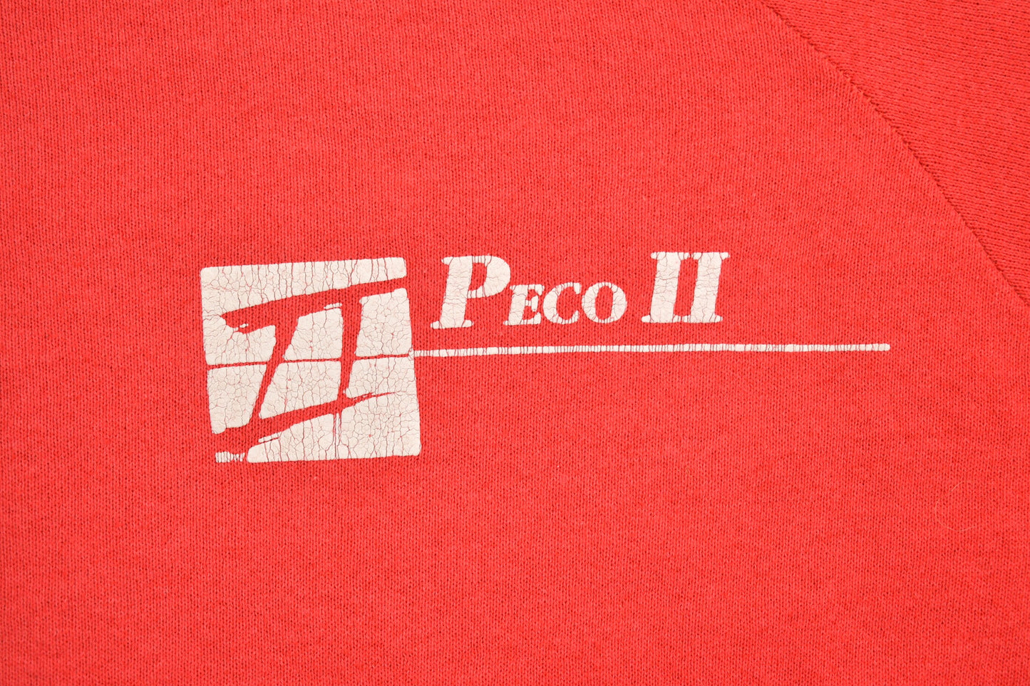 1980s Peco II Crewneck Sweatshirt / 80s Sweater / Vintage Sweatshirt / Pullover Sweatshirt / Made In USA / Texas / Company Sweater