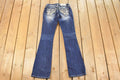 Vintage Deadstock Y2K Miss Me Bedazzled Low Rise Jeans Women's Size 26x31