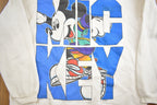 Vintage 1990s Mickey Mouse Embroidered Disney Crewneck