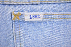 True Vintage 1970's Brand New Long Denim Skirt 26 Inch Waist