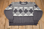 Vintage 1990s Steep Slopes Knitted Sweater