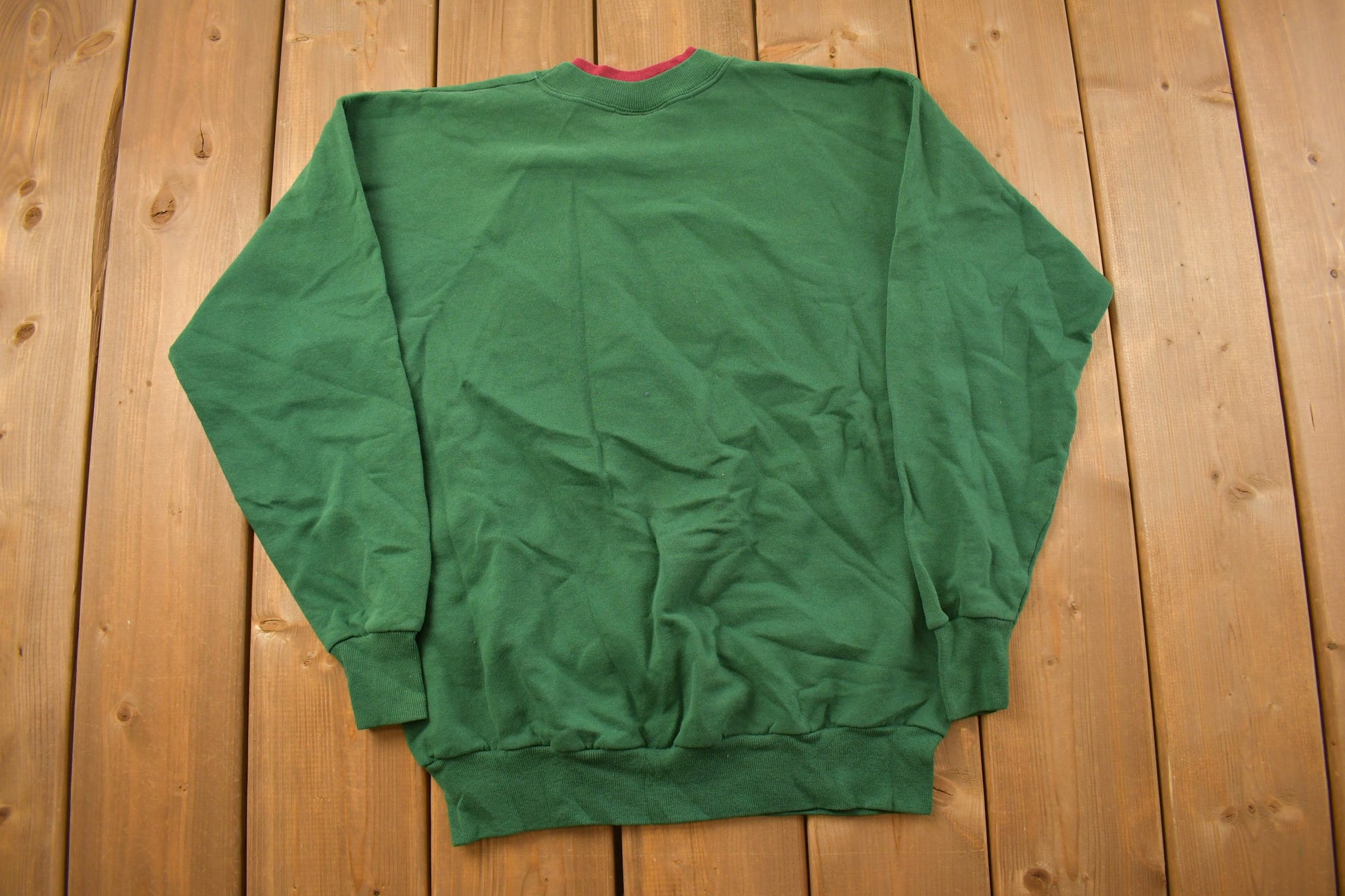 Vintage 1990s Fall Themed Crewneck Sweatshirt /