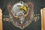 Vintage 1990s Native American Eagle Graphic T Shirt