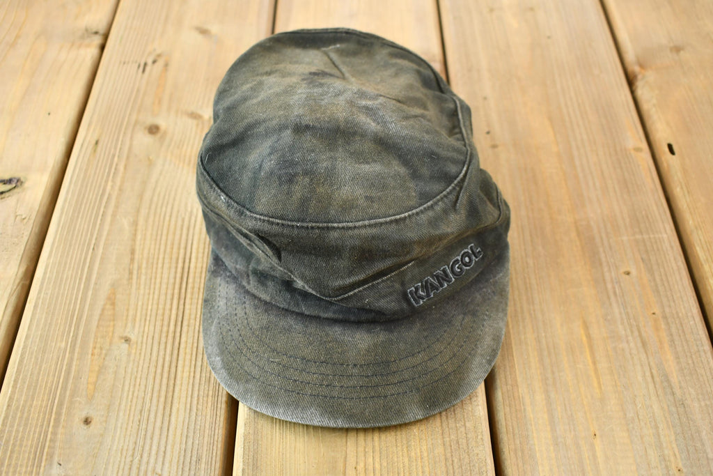 Vintage 1990s Kangol Flexfit Cotton Twill Army Cap Size L-XL