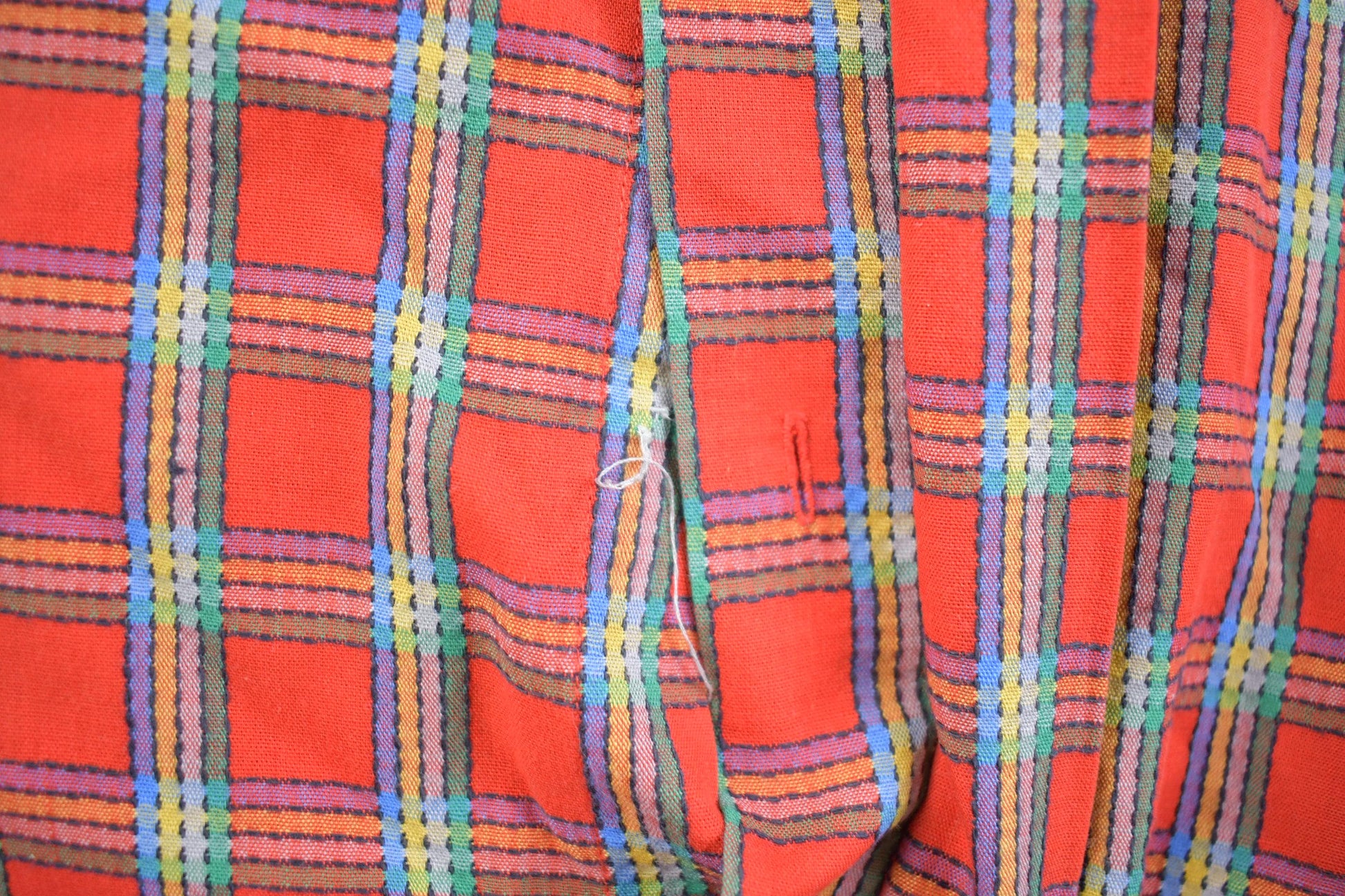 Vintage 1970s Stanley Blacker Soft Plaid Button Up Flannel