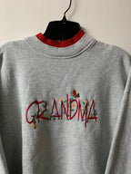 Vintage 1990s Grandma Crewneck Sweater