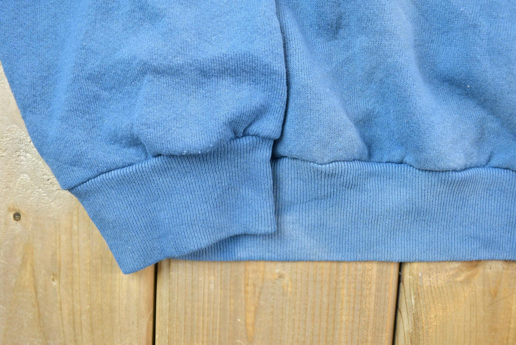 Vintage 1990s Brittania Blank Blue Crewneck Sweatshirt