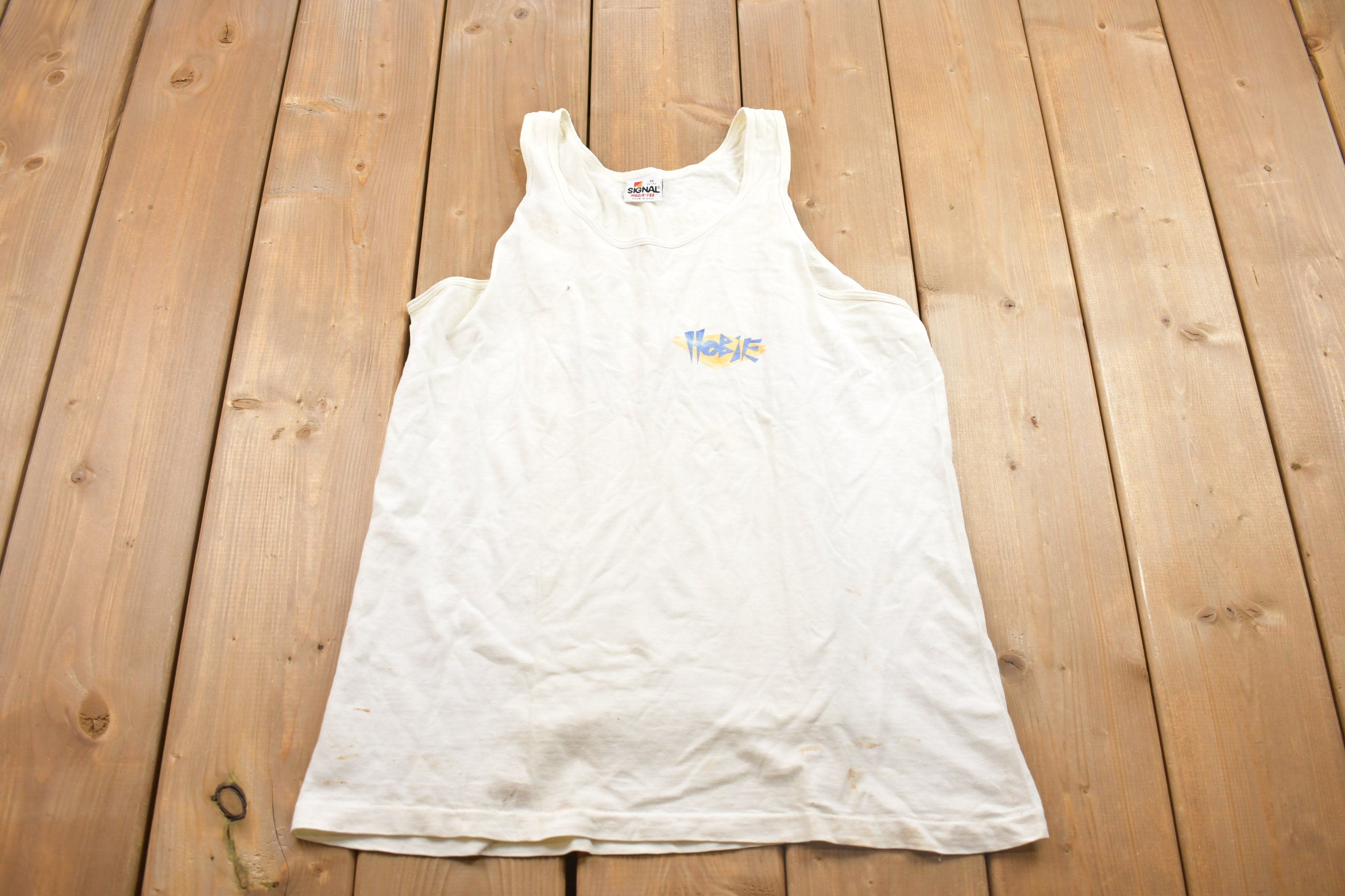 Vintage 1990s Hobie Lahaina Maui Graphic Tank Top