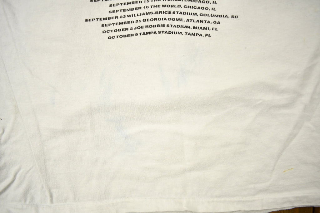 Vintage 1992 U2 Zoo TV Outside Broadcast Tour Band T-shirt