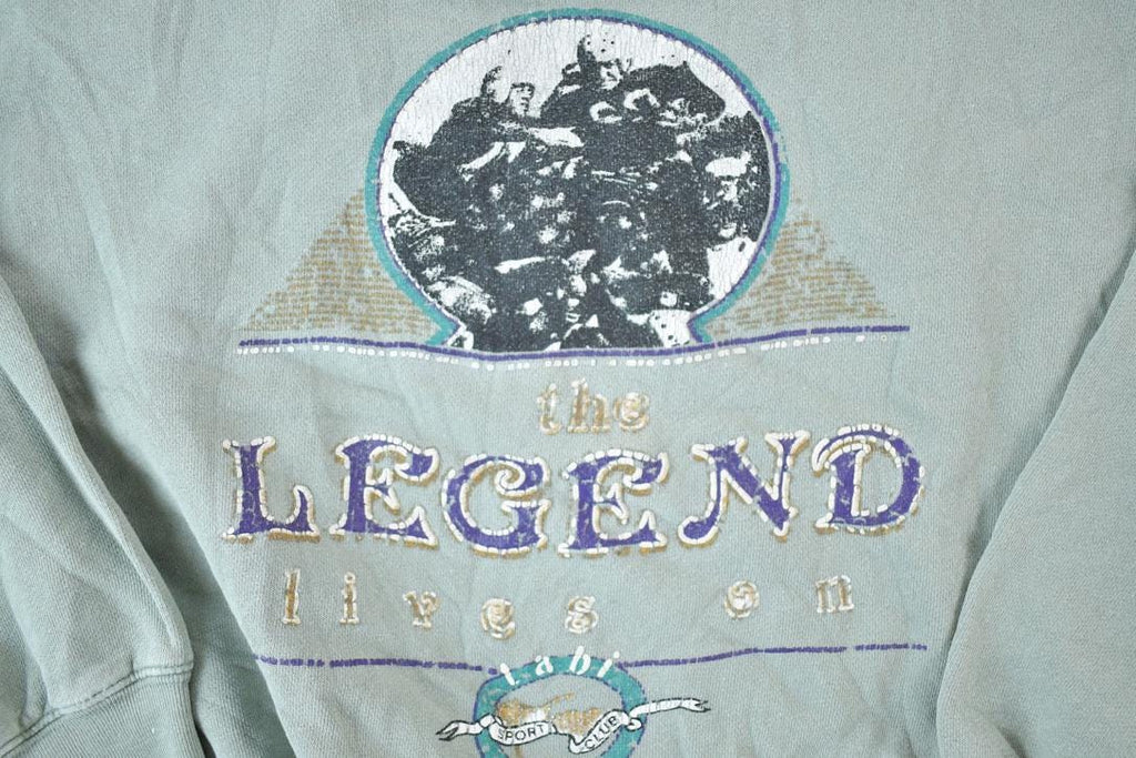 Vintage 1990s The Legend Lives On Souvenir Crewneck Sweatshirt Made In USA