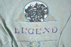 Vintage 1990s The Legend Lives On Souvenir Crewneck Sweatshirt Made In USA