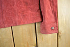 Vintage 1990's Christopher & Banks Pig Leather Jacket Womens Medium