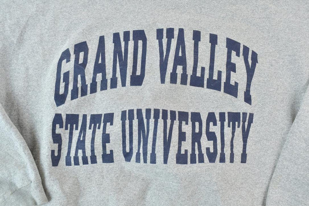 Vintage 1990s Grand Valley State University Collegiate The Cotton Exchange Heavyweight Crewneck