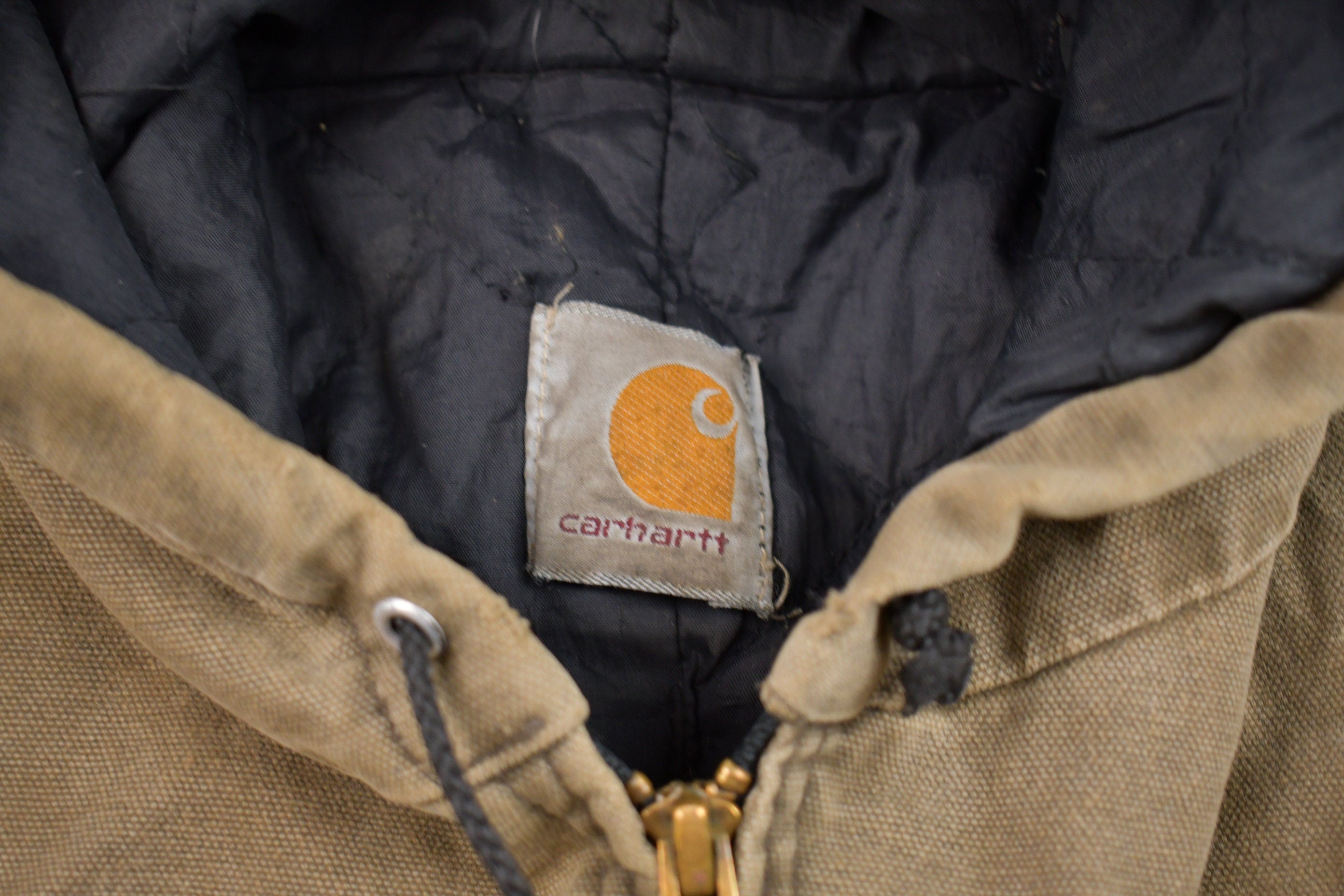 Vintage 1990s Carhartt Hooded Jacket
