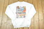 Vintage 1980s Cleveland Ohio City Highlights Crewneck Sweatshirt Mens XL