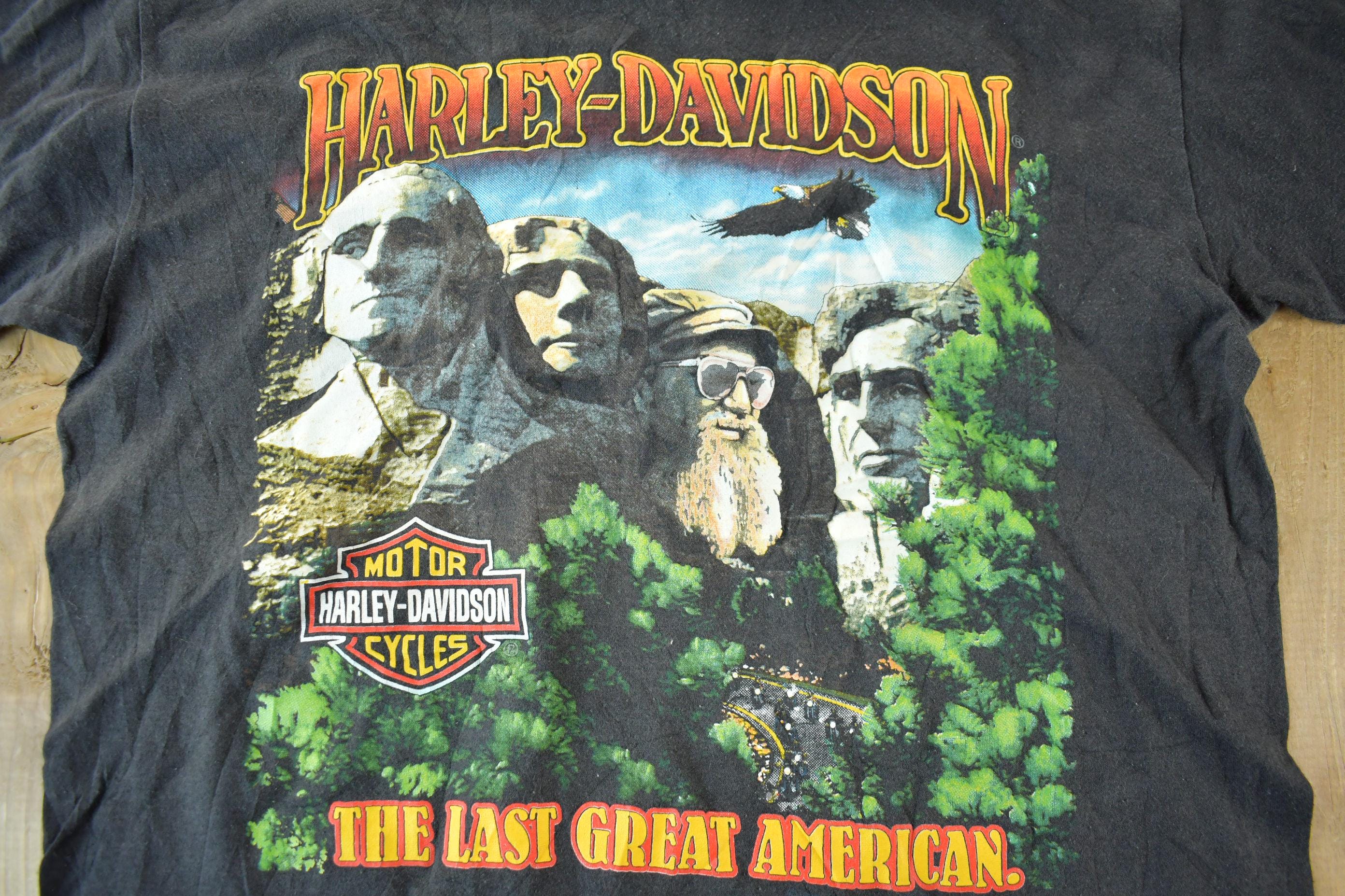 Vintage 1980s Harley Davidson Motorcycles T-Shirt Made In USA