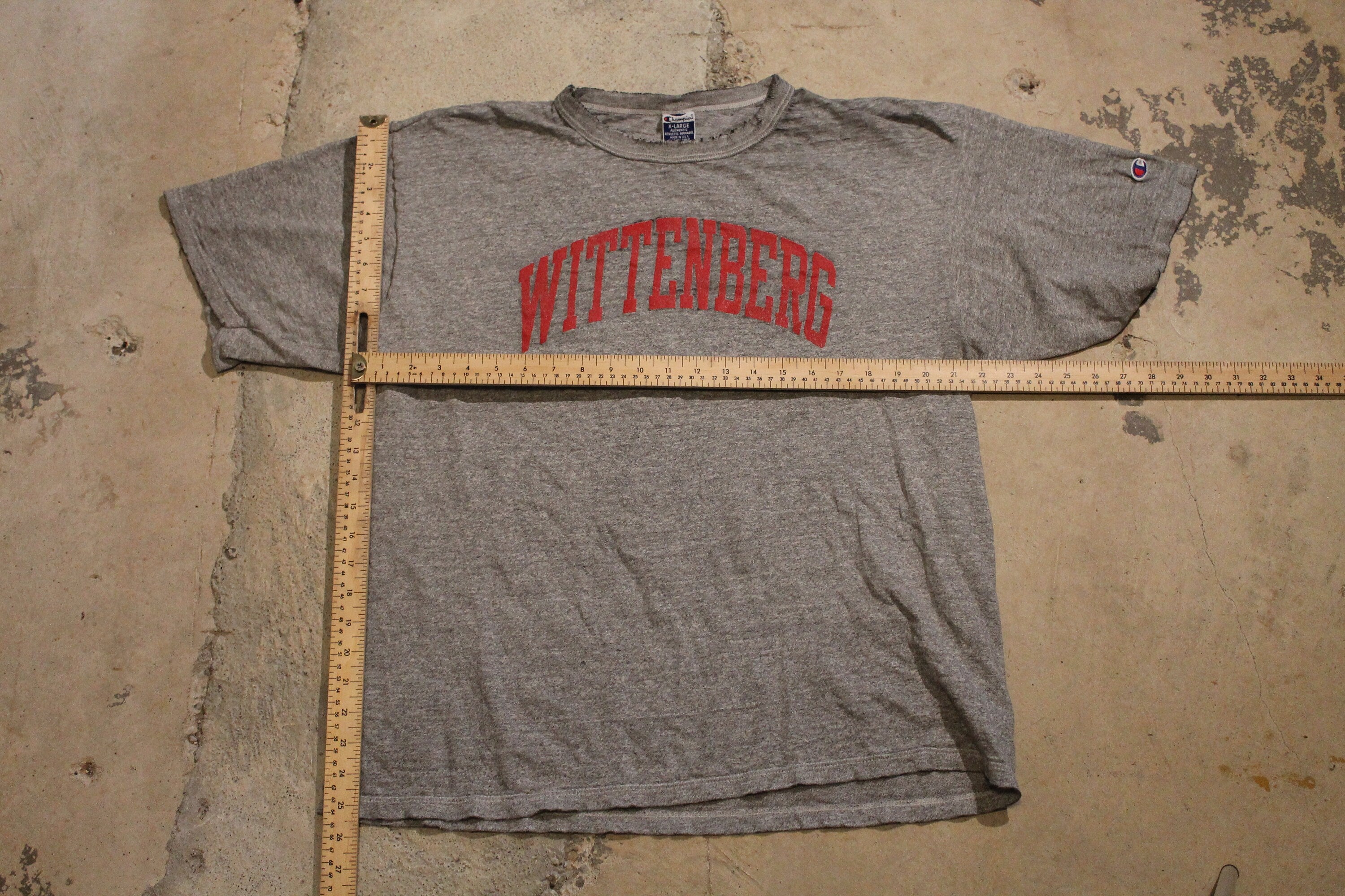 Vintage 1990s Wittenberg Champion Graphic T Shirt