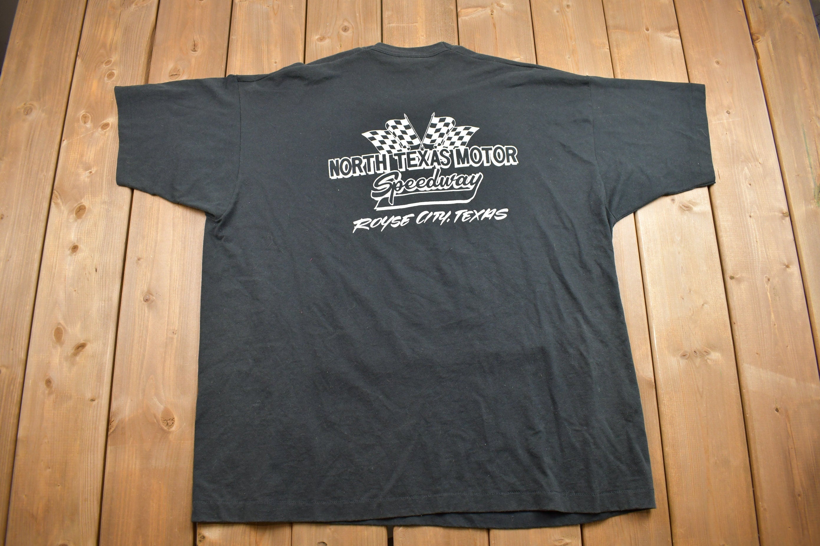 Vintage 1990s North Texas Speedway Racing T-Shirt