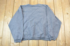 Vintage 1990s Ducks Unlimited White And Black Wolves Crewneck