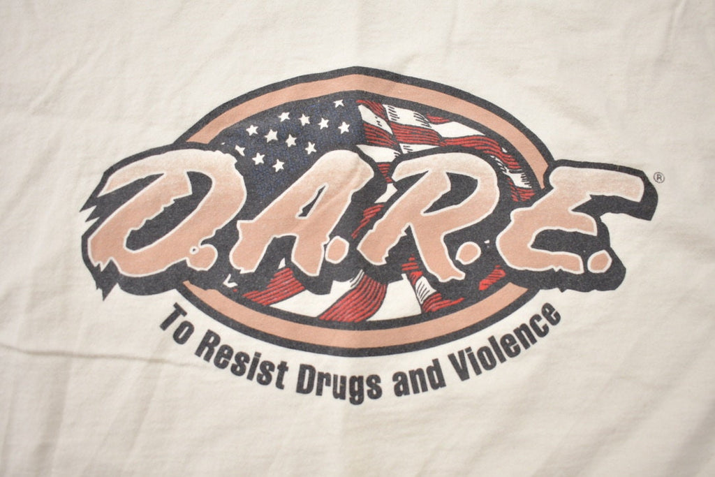 Vintage 1990s DARE North Tonawanda Police Department Graphic T-Shirt