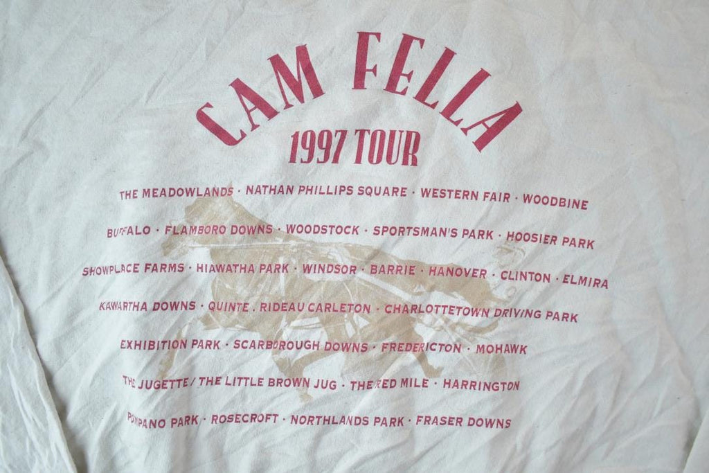 Vintage 1997 Cam Fella Tour Crewneck Sweatshirt