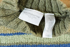 Vintage 1990s Liz Claiborne Striped Knit Crewneck Sweater