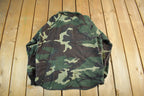Vintage 90s Camo Hunting Jacket - Men's Wool Blend Large