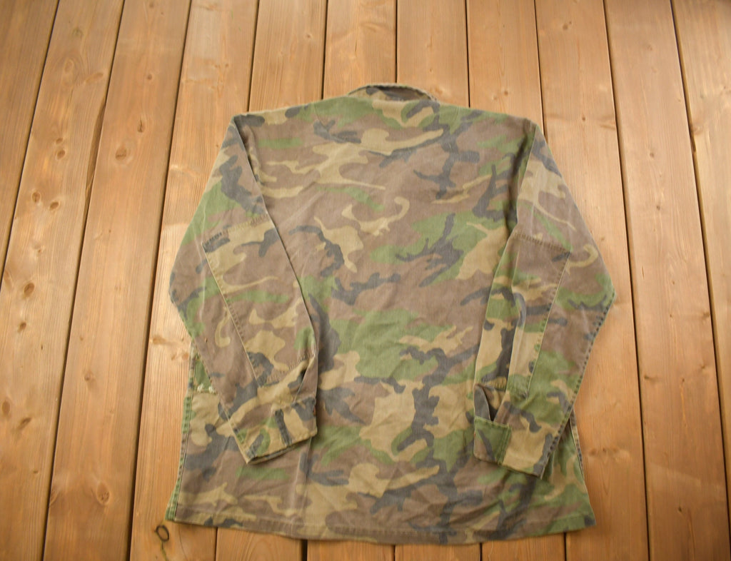 Vintage Unit 9 Military Button Up Shirt