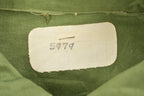 Vintage 1960s F Academy Military OG - 107 Shirt