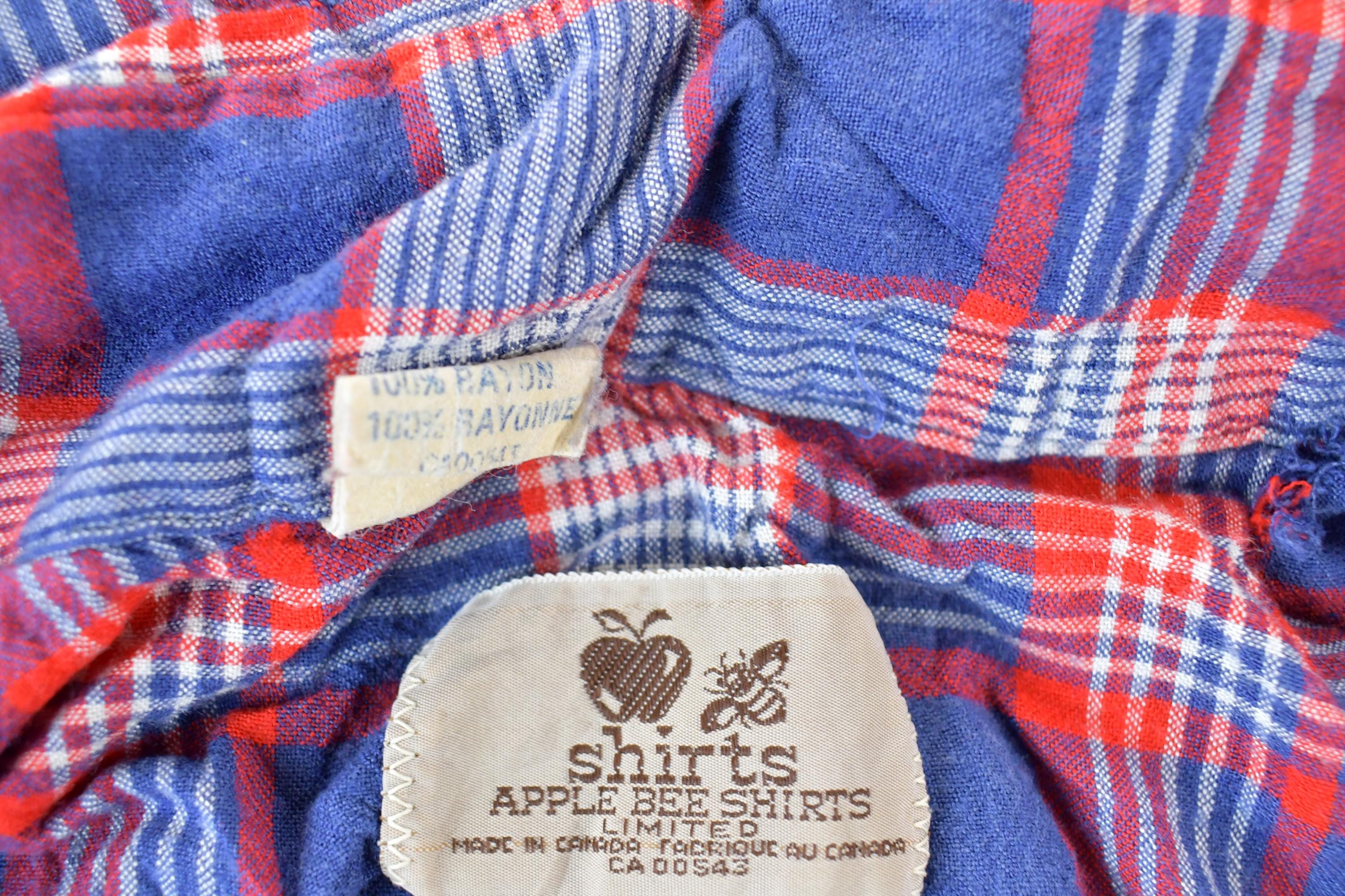 Vintage 70s Applebee Shirts Western Button Up Shirt