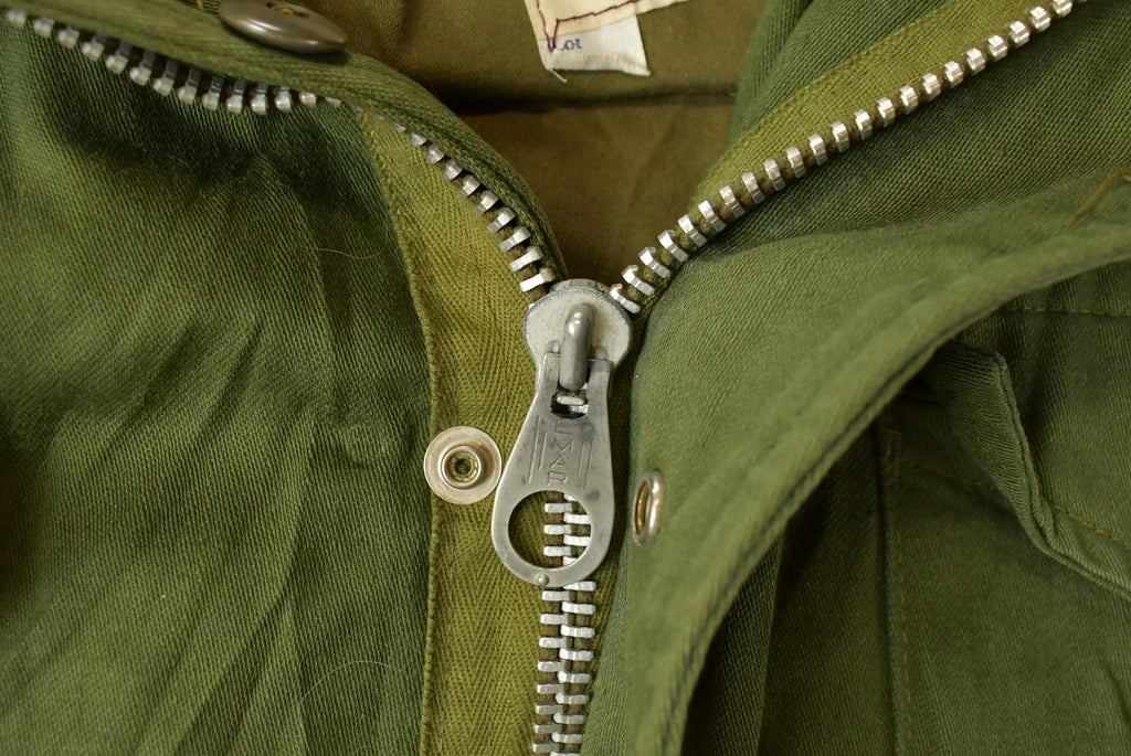 Vintage 1980s M-65 Military Cold Weather Field Coat Men's Large
