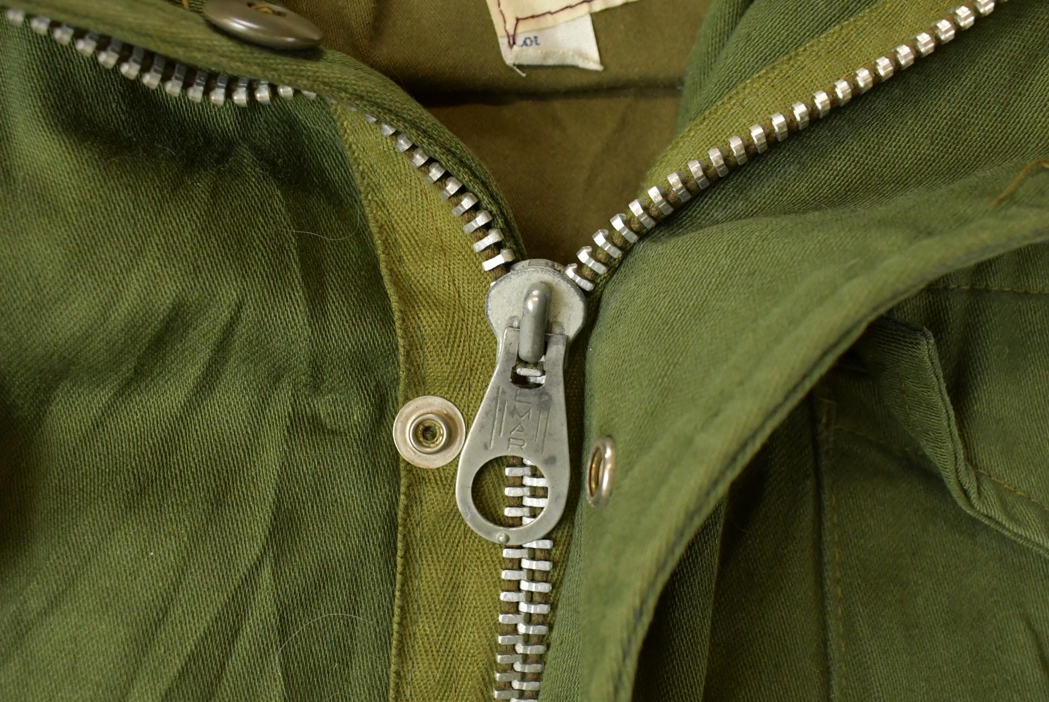Vintage 1980s M-65 Military Cold Weather Field Coat Men's Large