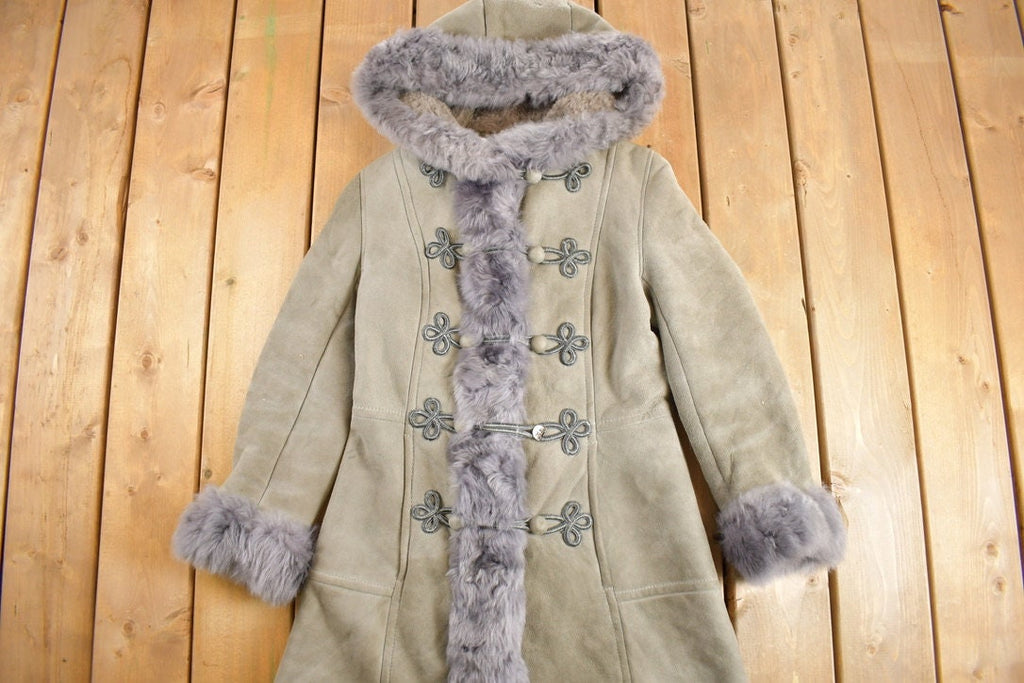 Vintage 1990s Morlands Lambskin Penny Lane Coat