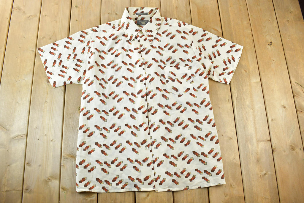 Vintage 60s Van Heusen Super Silk Western Button Up Shirt