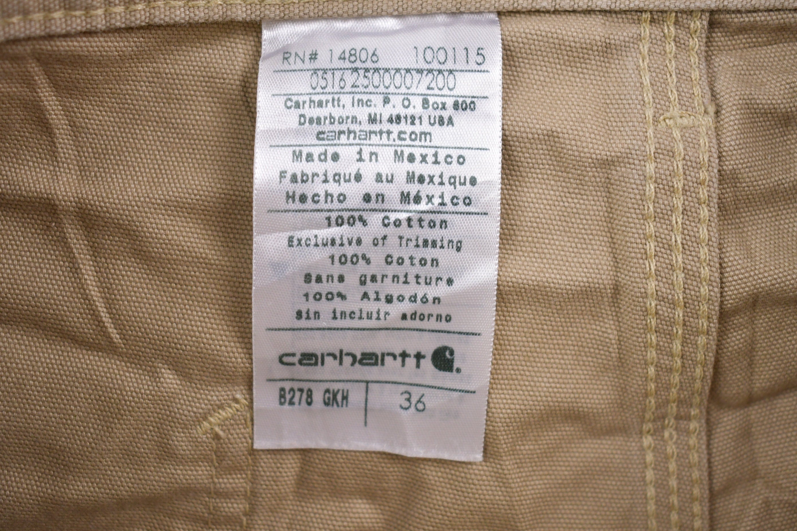 Vintage 1990s Carhartt Carpenter Shorts Size 36 x 11
