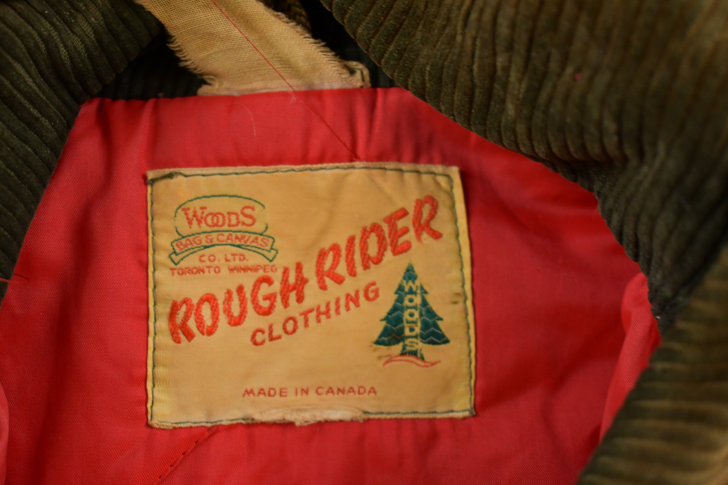 Vintage 1980s Rough Rider Parka Jacket