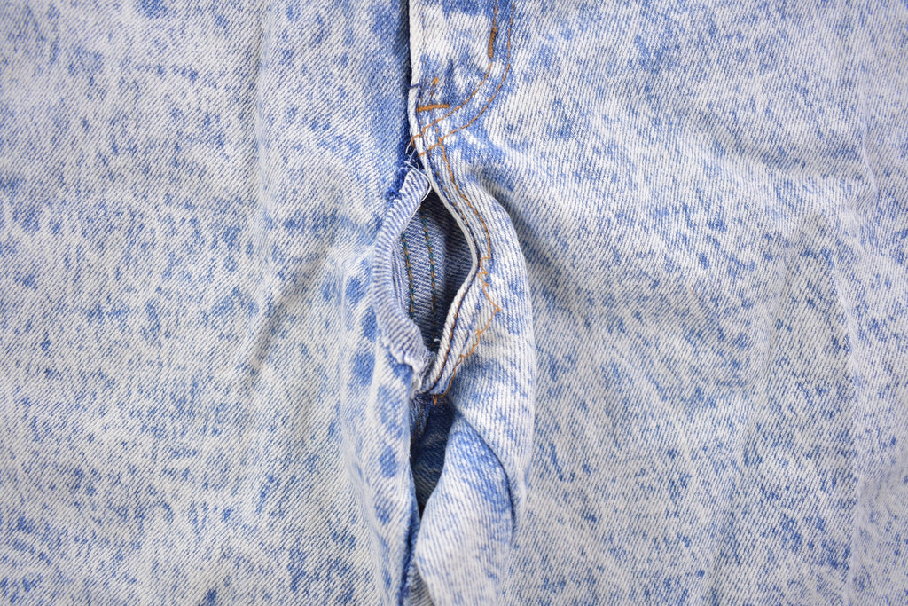 Vintage 1980s Chic Acid Wash Skinny Jeans 26 x 29