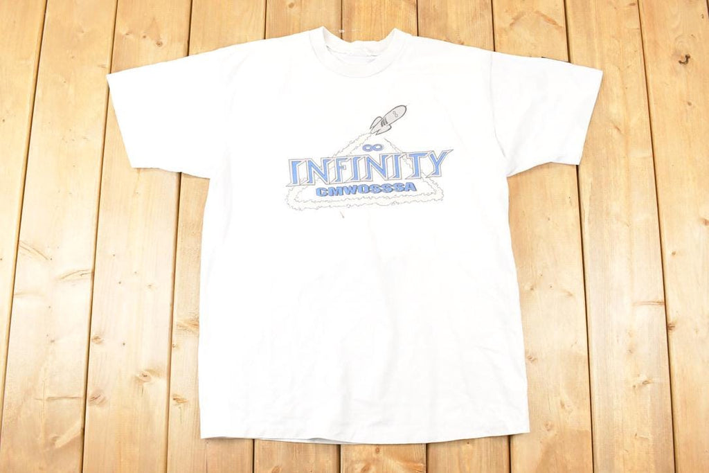 Vintage 1990s Infinity Rockets Souvenir Travel T-Shirt Men's M