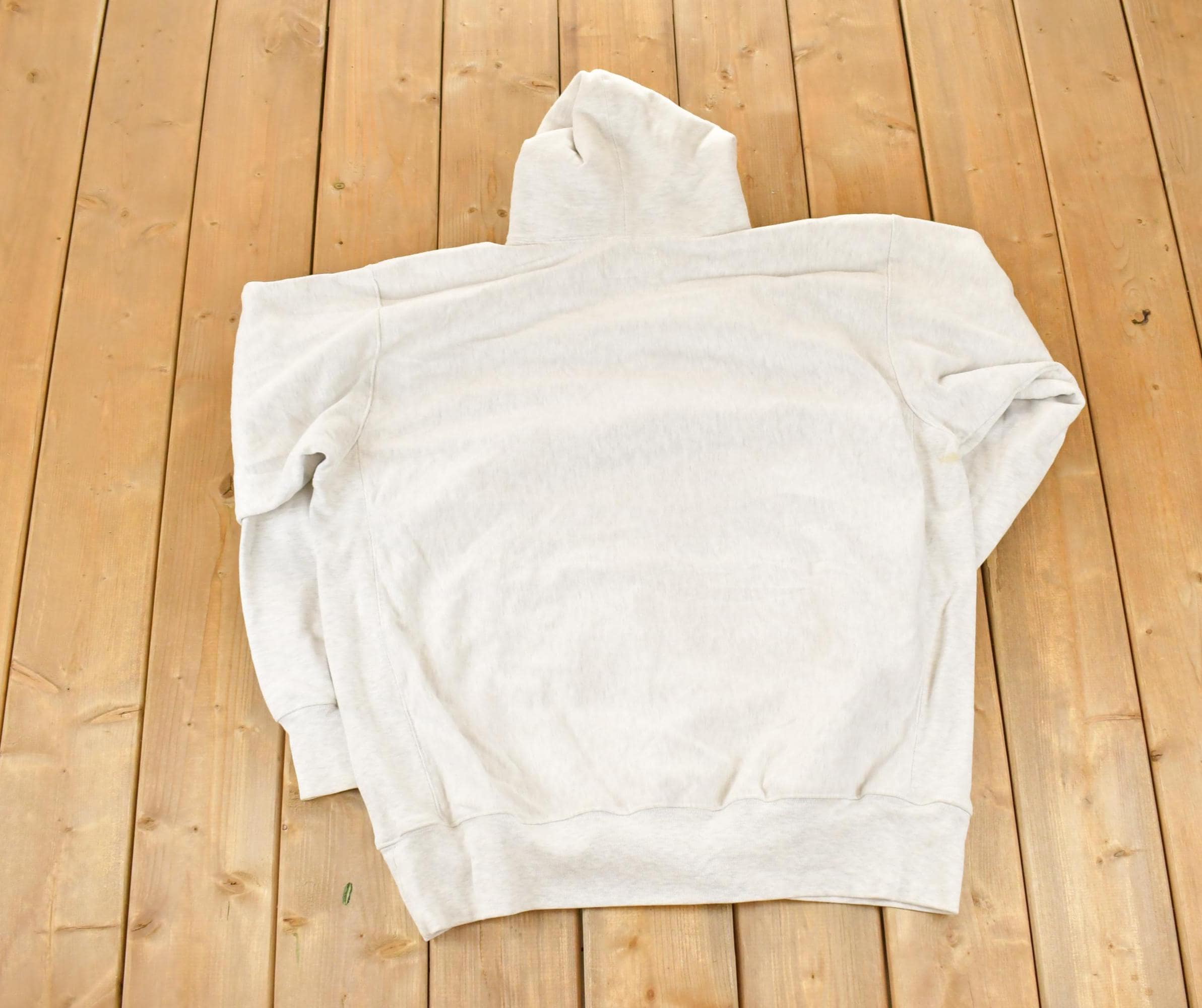 Vintage 1990s Tonawanda TFC University Crossgrain Hoodie Sweater Men's XXXL